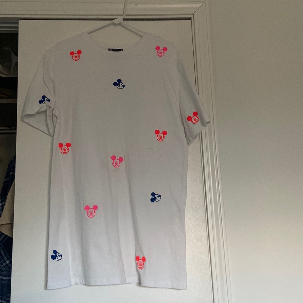 Zara Mickey Tshirt dress